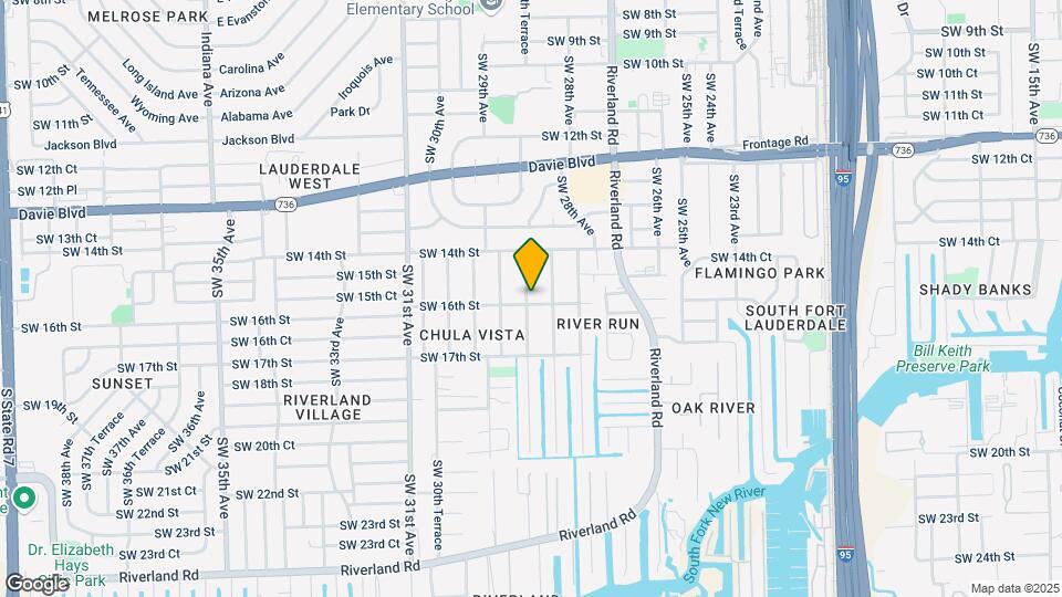 2865 SW 16th St Map and Location Details