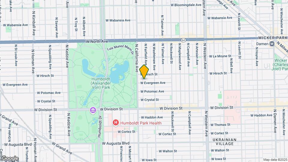 2736 W Evergreen Ave, Unit 4 Mapa y Detalles de la Ubicación