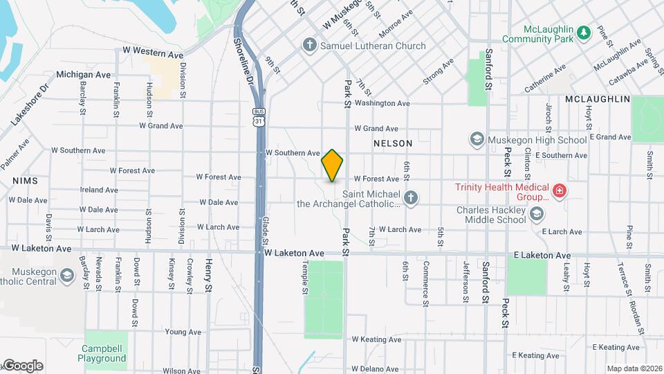 469 W Forest Ave Map and Location Details