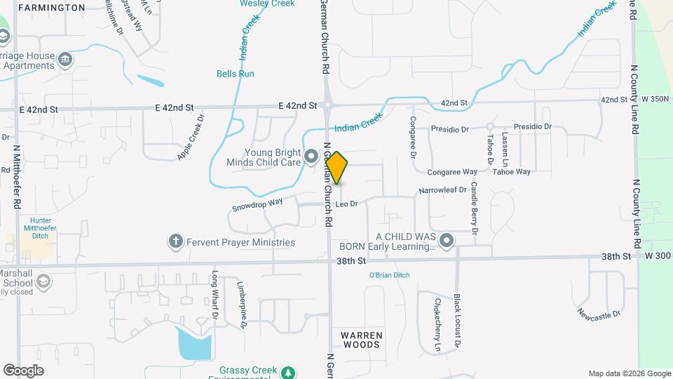 3966 Waterfield Dr Map and Location Details