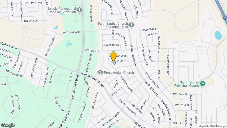 2673 SW 156th Pl Map and Location Details