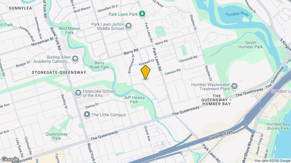 67 Bonnyview Dr Map and Location Details