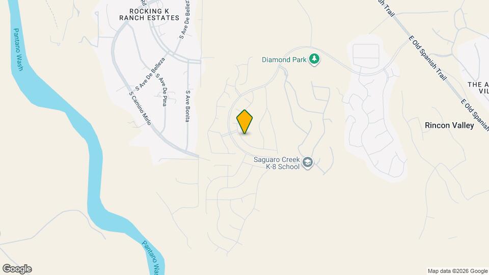 12859 E Ursa Major Wy Map and Location Details