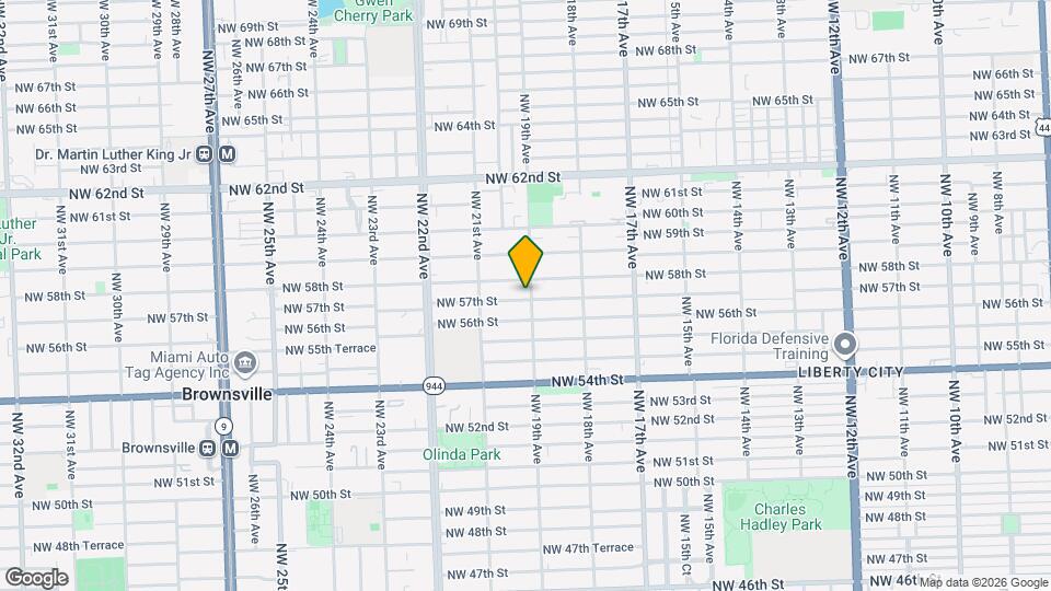 1905 NW 57th St Map and Location Details