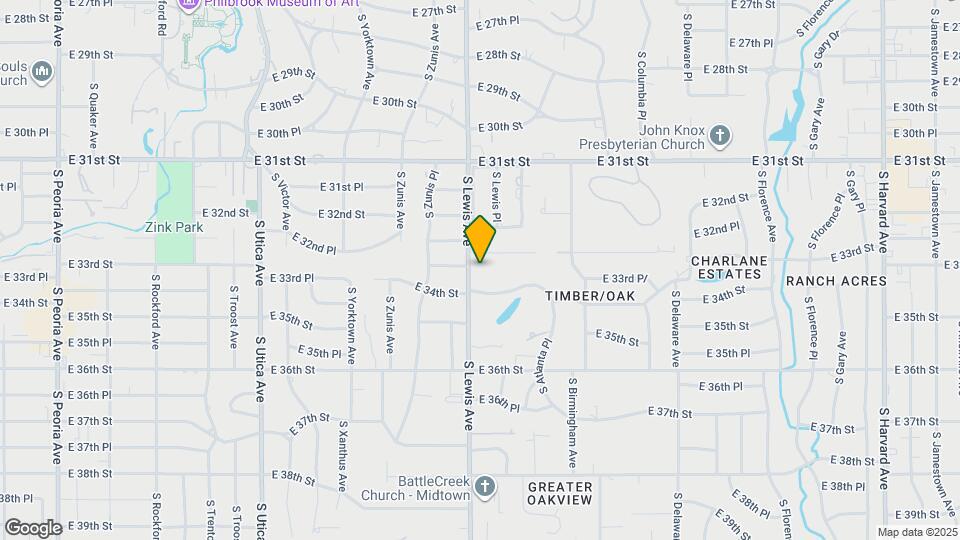 3315 S Lewis Ave Map and Location Details