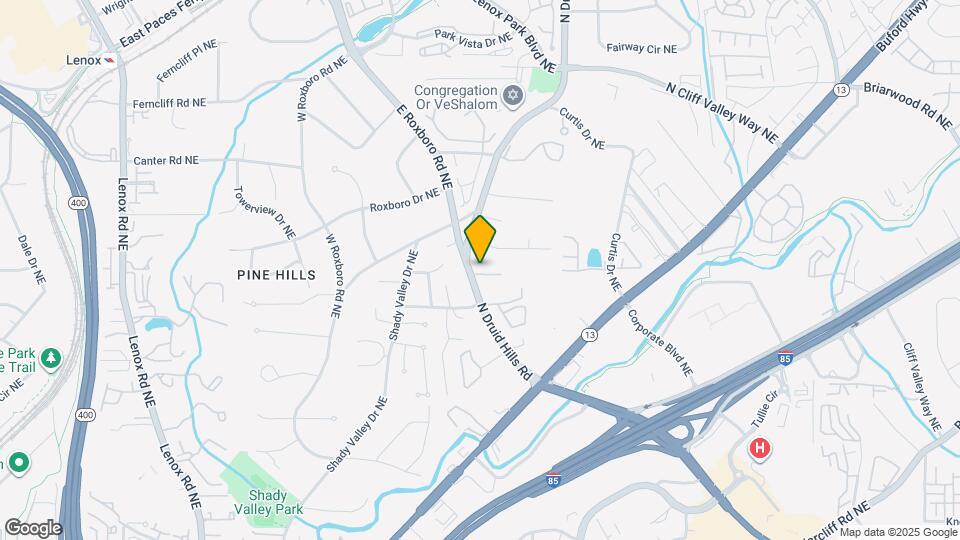 1122 Ashton Bluff Dr NE Map and Location Details