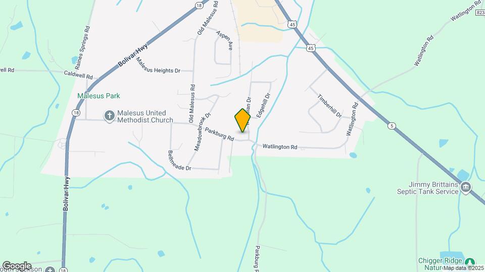 117 Parkburg Rd Map and Location Details