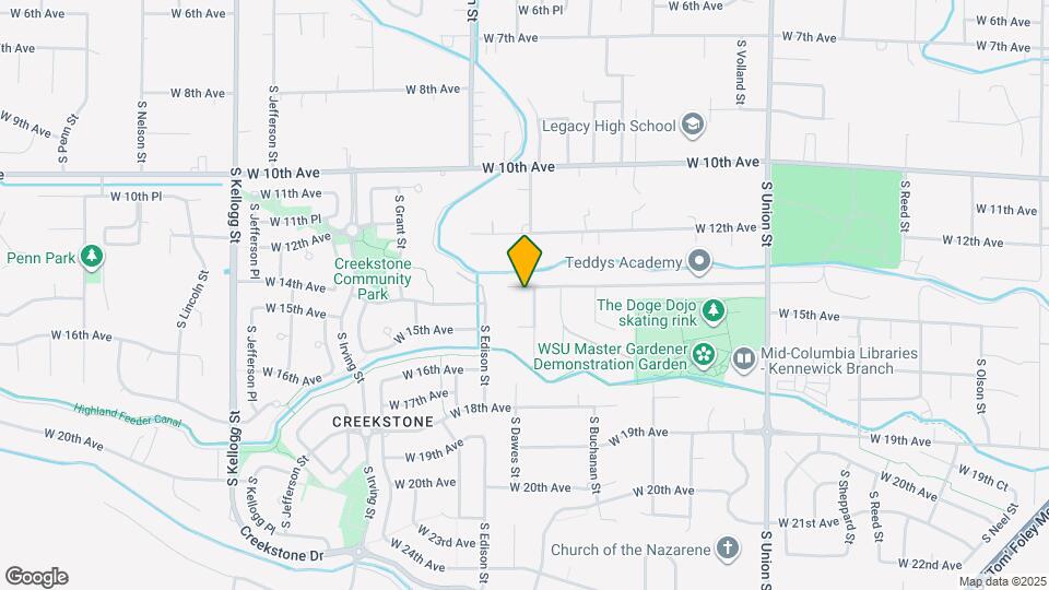 5201 W 14th Ave Map and Location Details