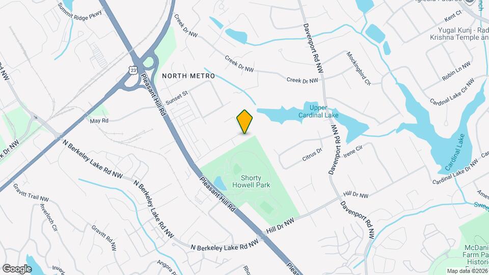 3626 Woodberry Dr NW Map and Location Details