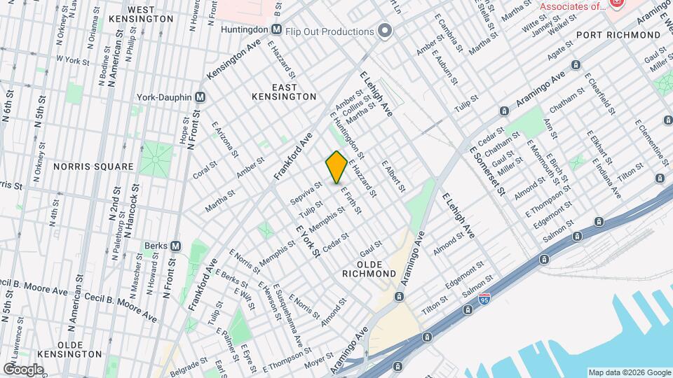 2508 Tulip St Map and Location Details