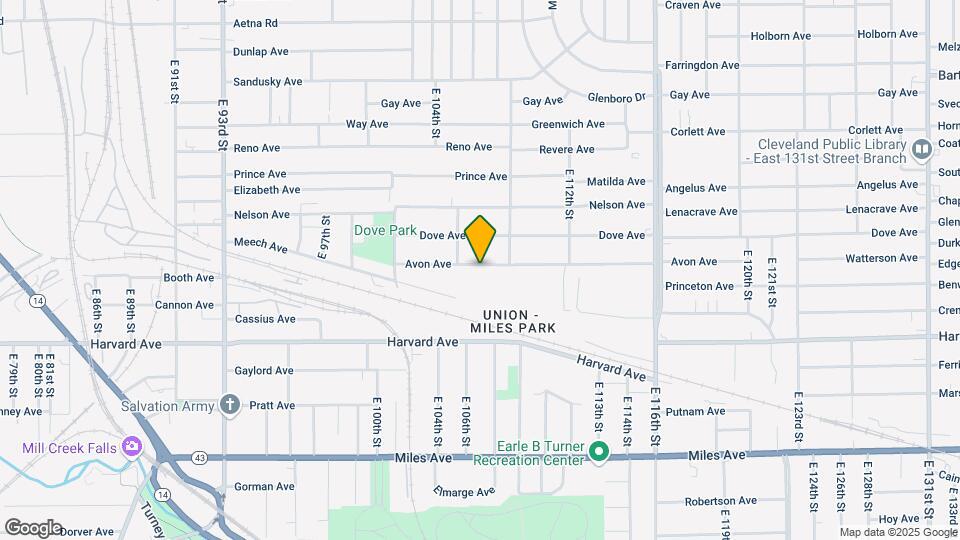 10614 Avon Ave Map and Location Details