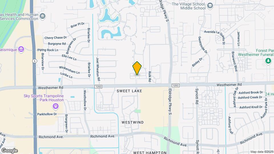 13635 Teal Bluff Ln Map and Location Details