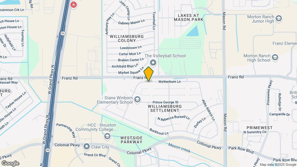 22447 Wetherburn Ln Map and Location Details