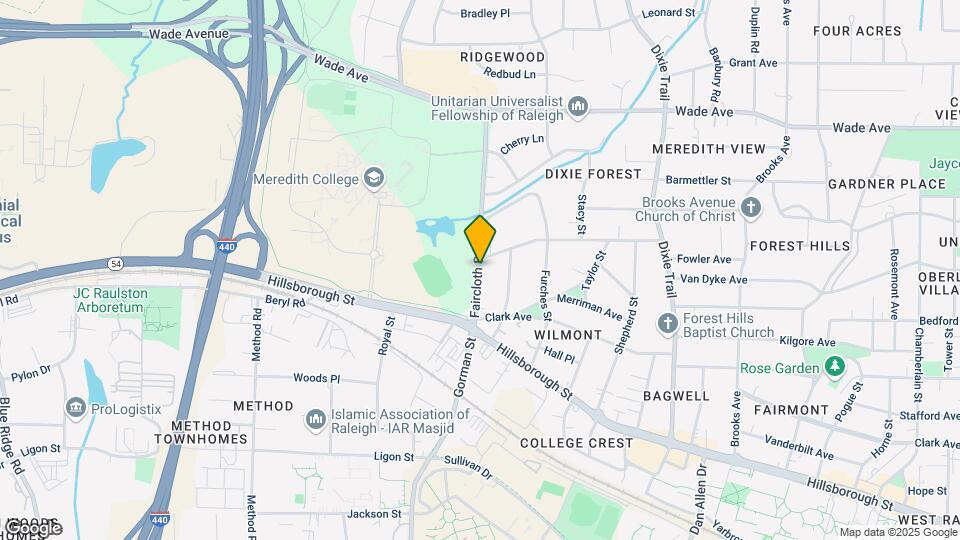 132 Faircloth St Map and Location Details