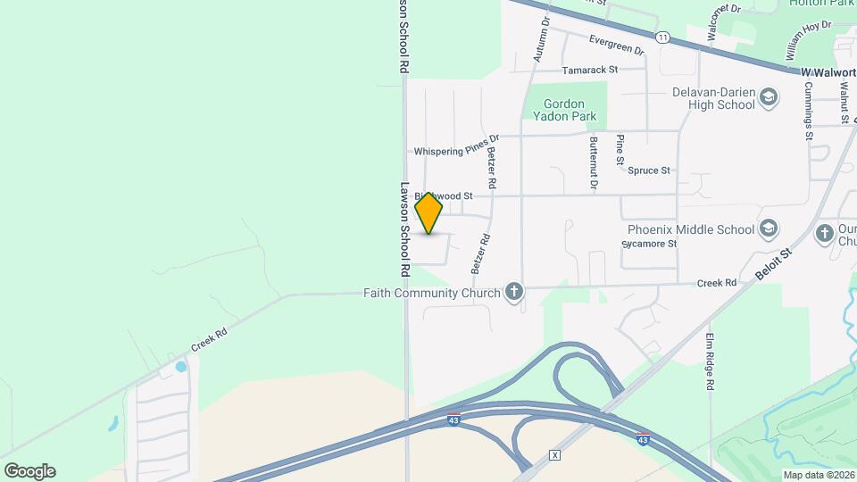 505 Lawson School Rd Map and Location Details