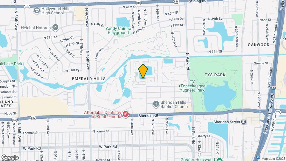 3835 Lombardy St Map and Location Details