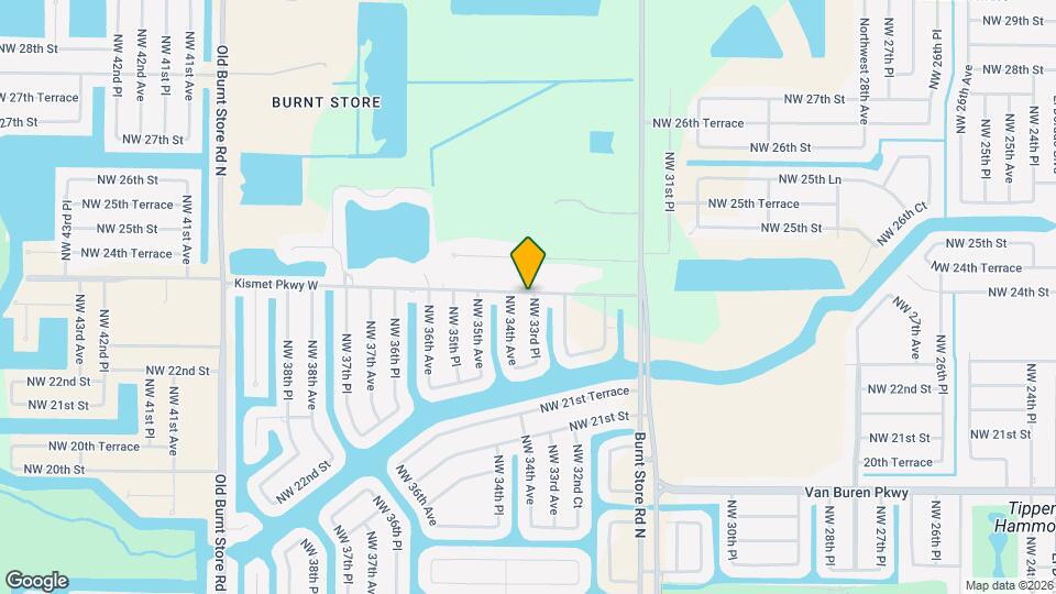 2338 NW 33rd Pl Map and Location Details