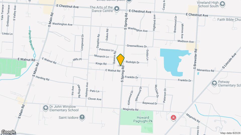 1036 S Spring Rd Map and Location Details