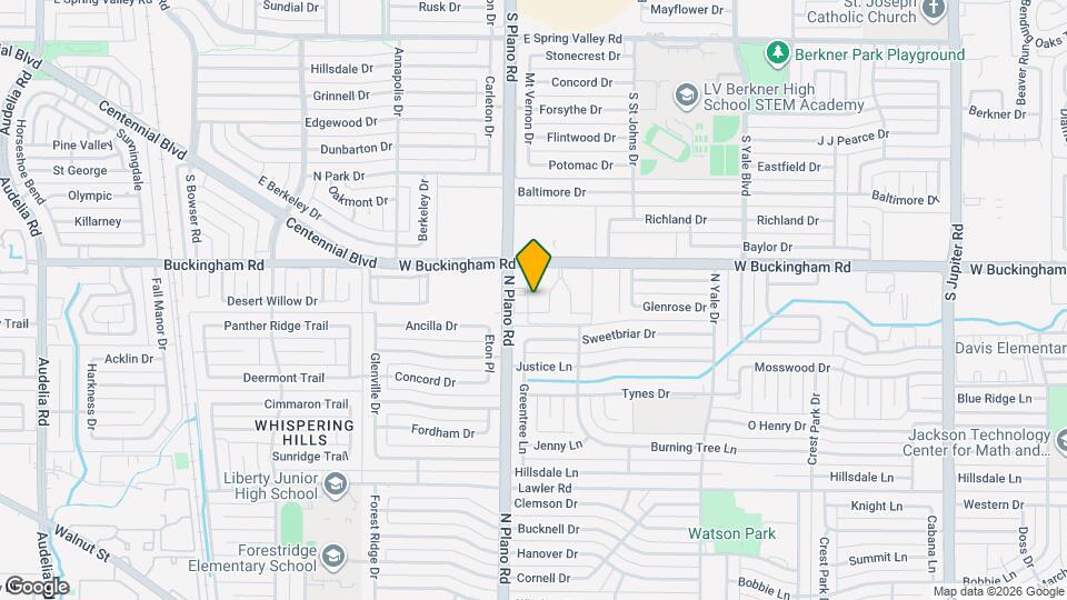 4450 Wind River Ln Mapa y Detalles de la Ubicación