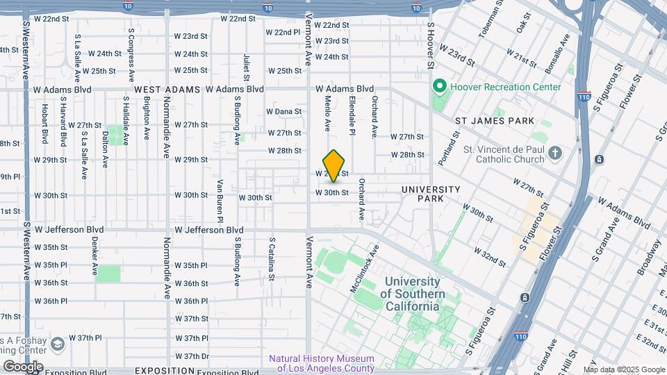 OSM USC Housing Map and Location Details