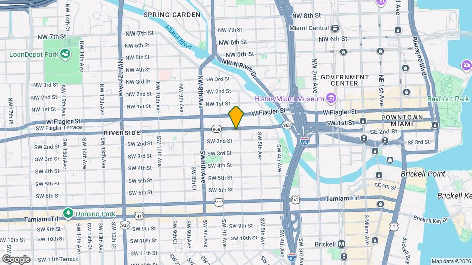 102 SW 6th Ave, Unit 205 Map and Location Details