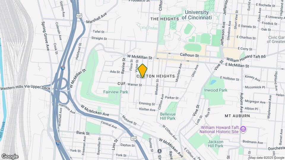 2312 Stratford Ave Map and Location Details