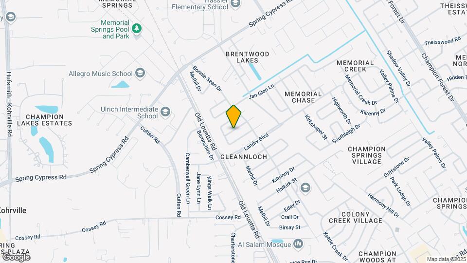 9719 John Bank Dr Mapa y Detalles de la Ubicación