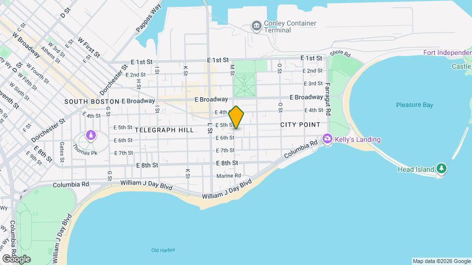 130 M St, Unit 2 Map and Location Details