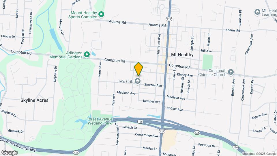 7419 Werner Ave Mapa y Detalles de la Ubicación