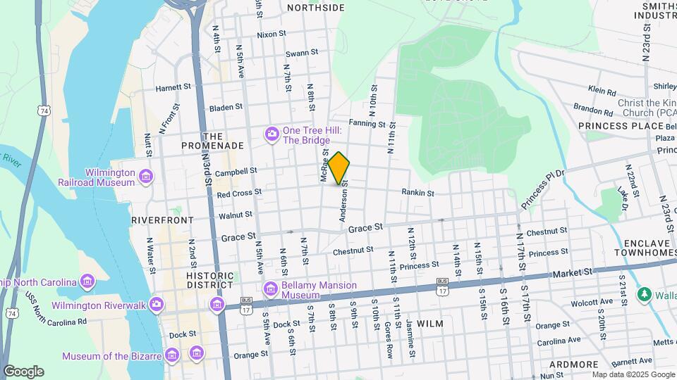 816 Rankin St Map and Location Details