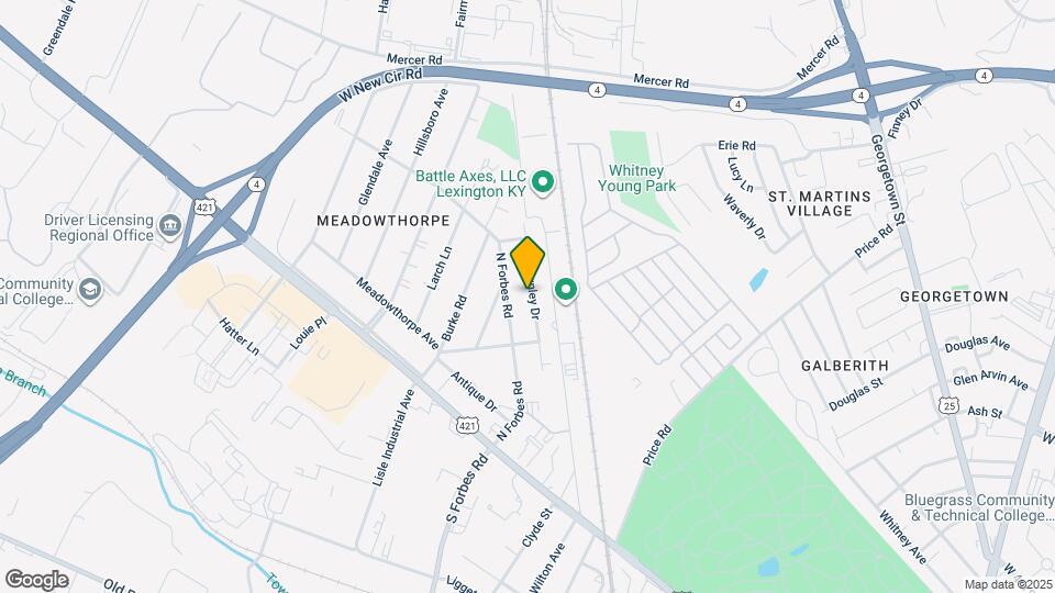 1474 Townley Dr Mapa y Detalles de la Ubicación