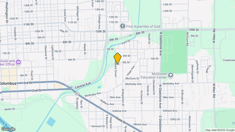 461 Pleasant Grv Mapa y Detalles de la Ubicación