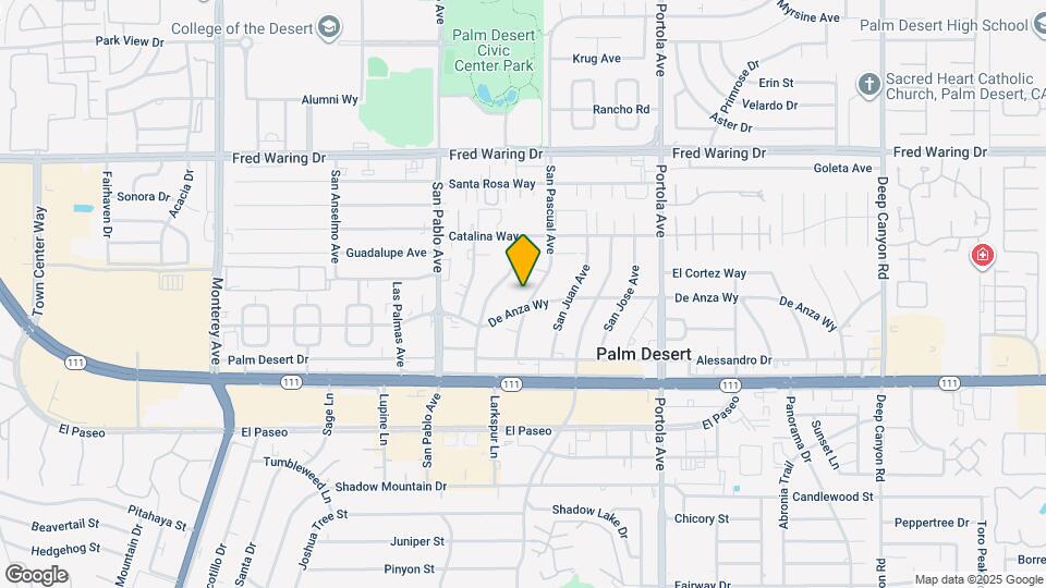 44651 San Pascual Ave Map and Location Details