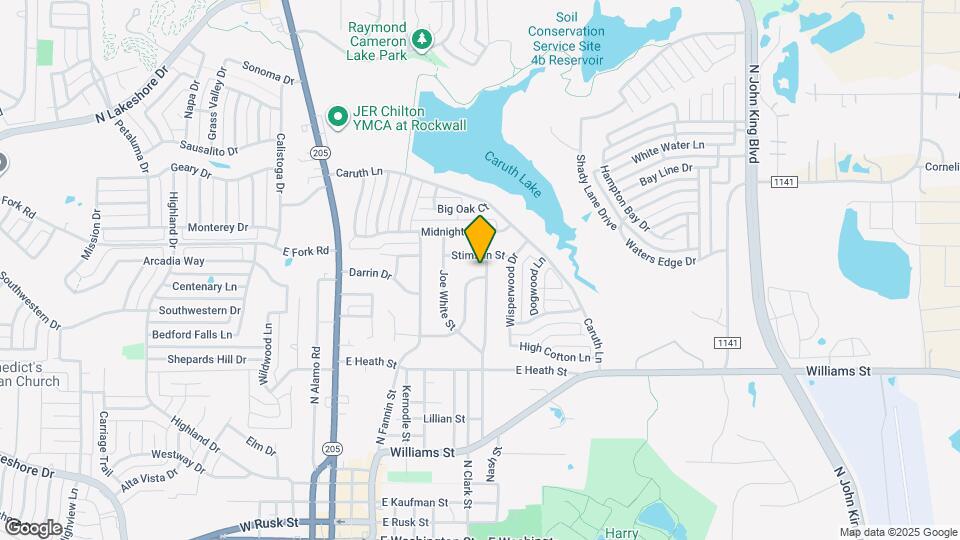 823 Jackson St Map and Location Details