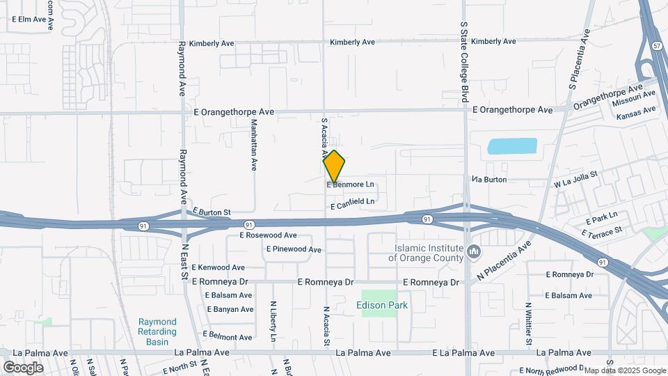 Rancho Benmore Apartments Mapa y Detalles de la Ubicación