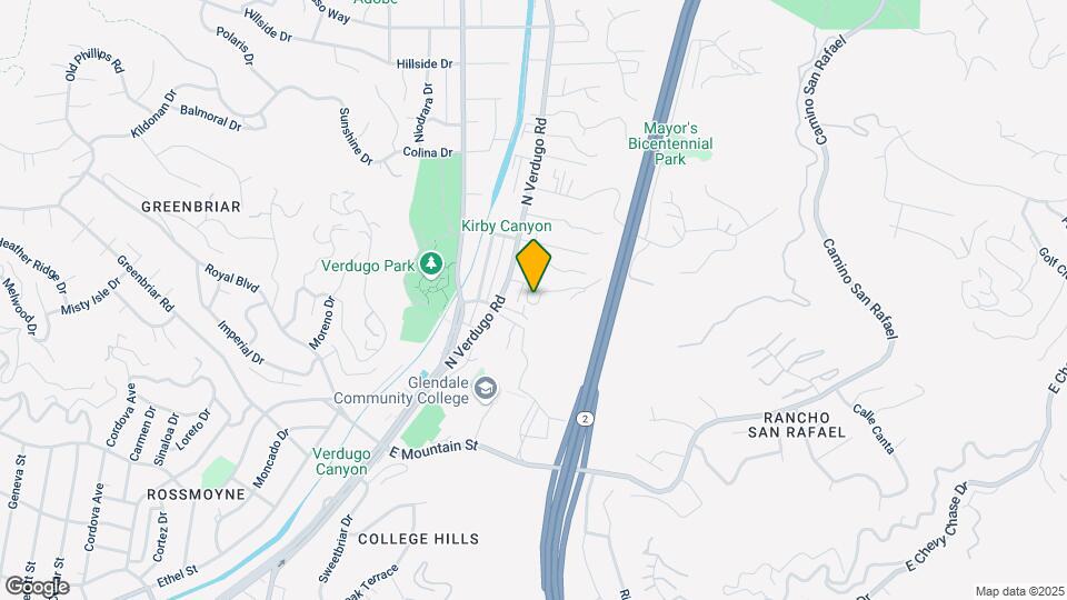 1837 Verdugo Loma Dr Map and Location Details