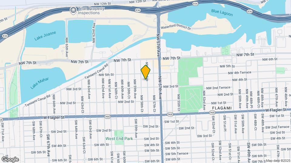 360 NW 58th Ave Mapa y Detalles de la Ubicación