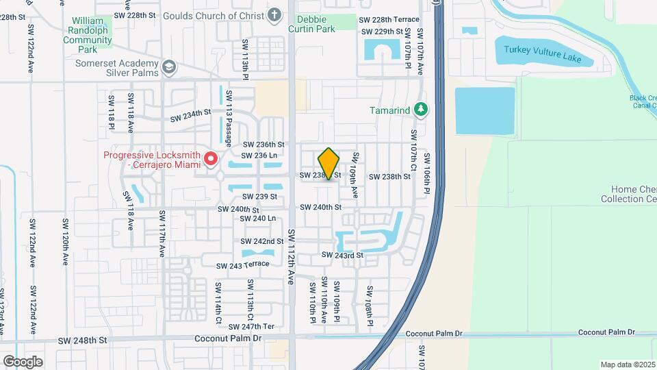 10989 SW 239th St Map and Location Details