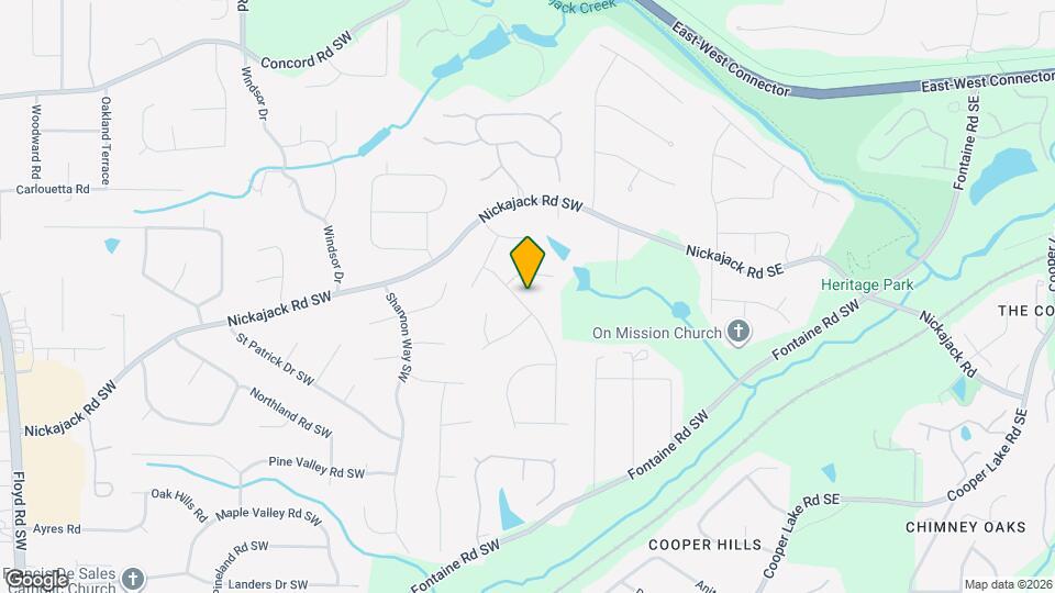 4709 Crest Knoll Dr SW Map and Location Details