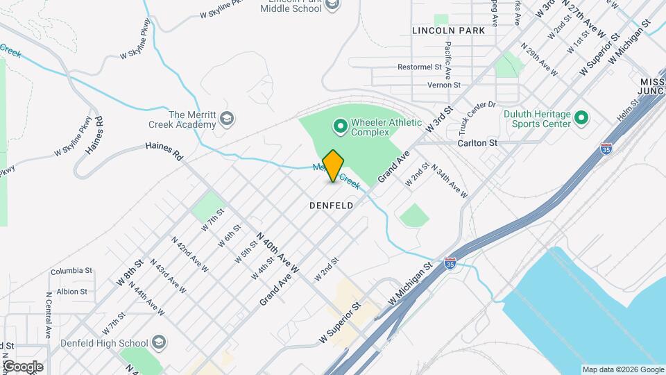 3711 W 4th St Map and Location Details