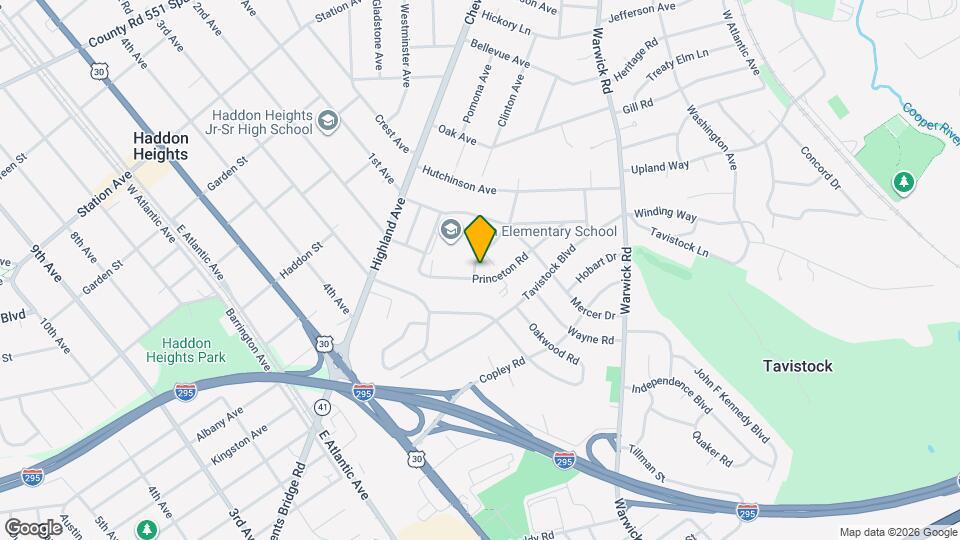 The Village at Haddonfield Map and Location Details