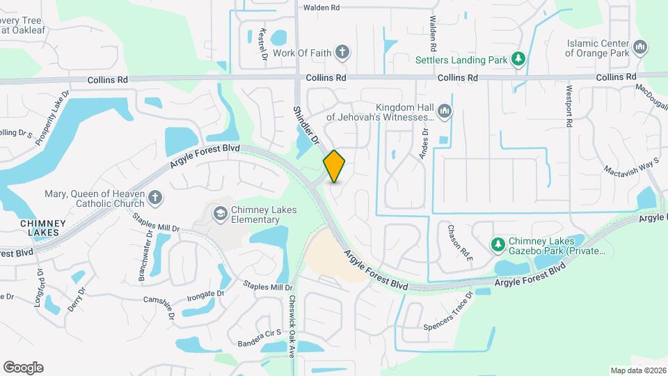 8055 Creedmoor Dr Map and Location Details