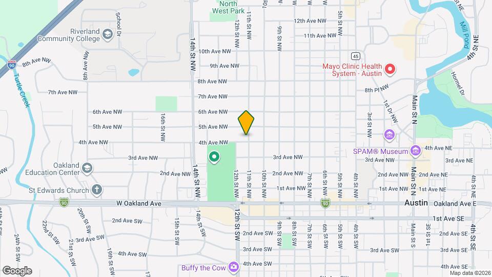 1200 4th Ave NW Map and Location Details