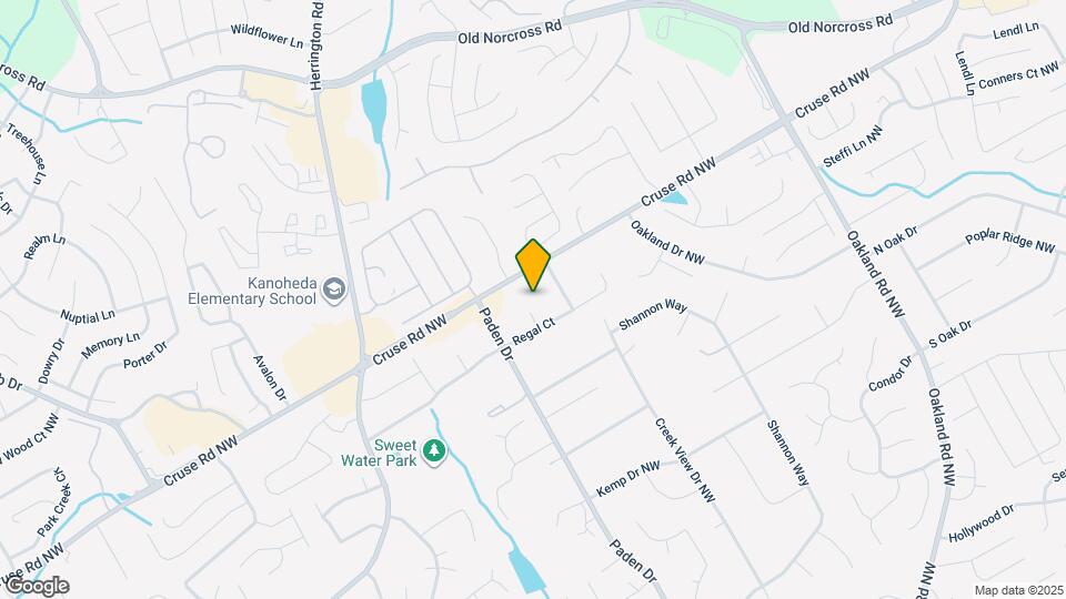 860 Regency Ct NW Map and Location Details