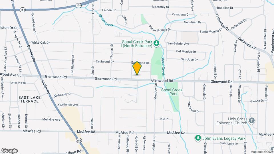 3530 Glenwood Rd Map and Location Details