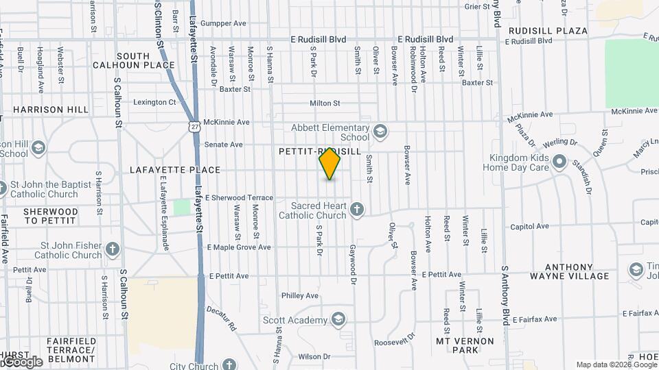 4522 Spatz Ave Map and Location Details