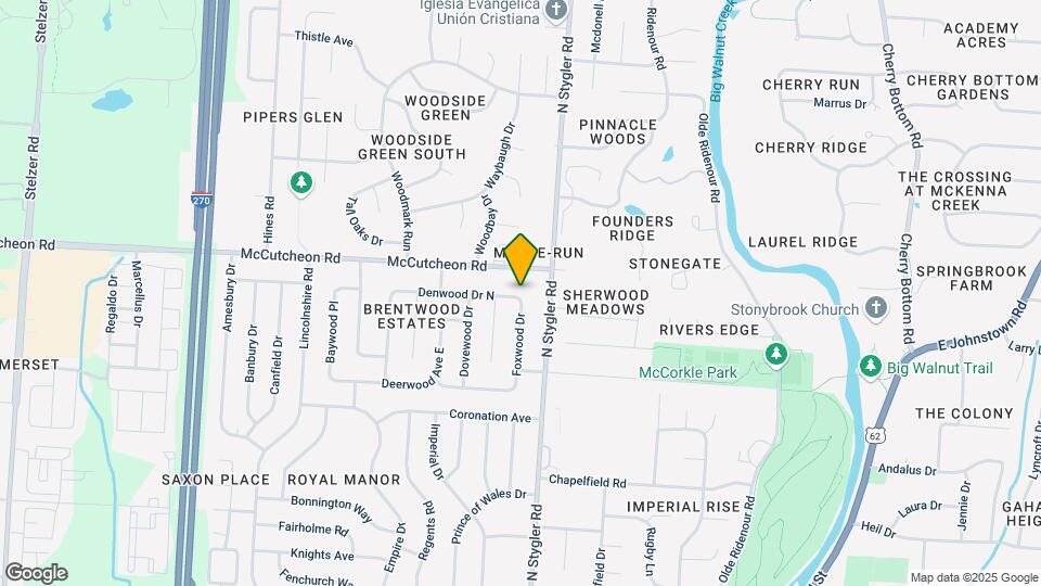 400 Denwood Dr N Map and Location Details