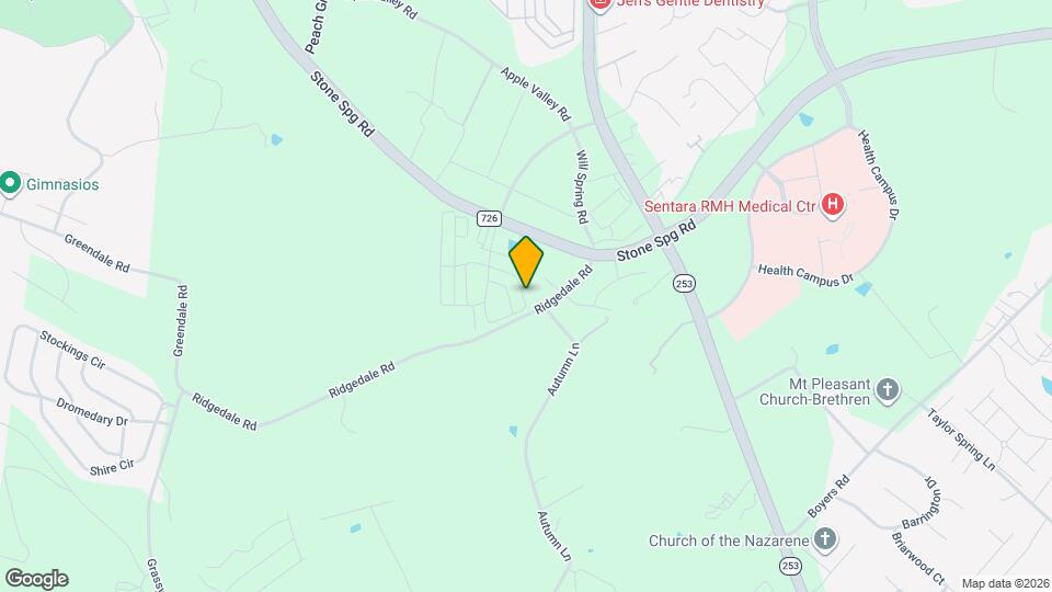 2170 Reserve Cir Map and Location Details