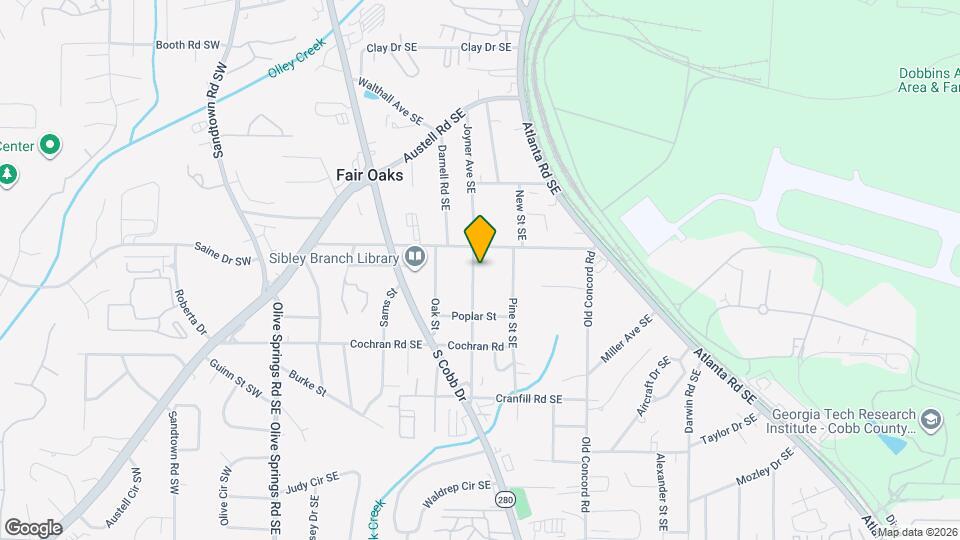 1547 Joyner Ave SE Map and Location Details