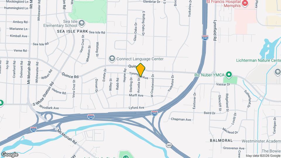 1566 Arcadia St Map and Location Details